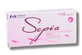 Sepia 166.6-33.3mg 16 Caps, Itraconazole, Secnidazol